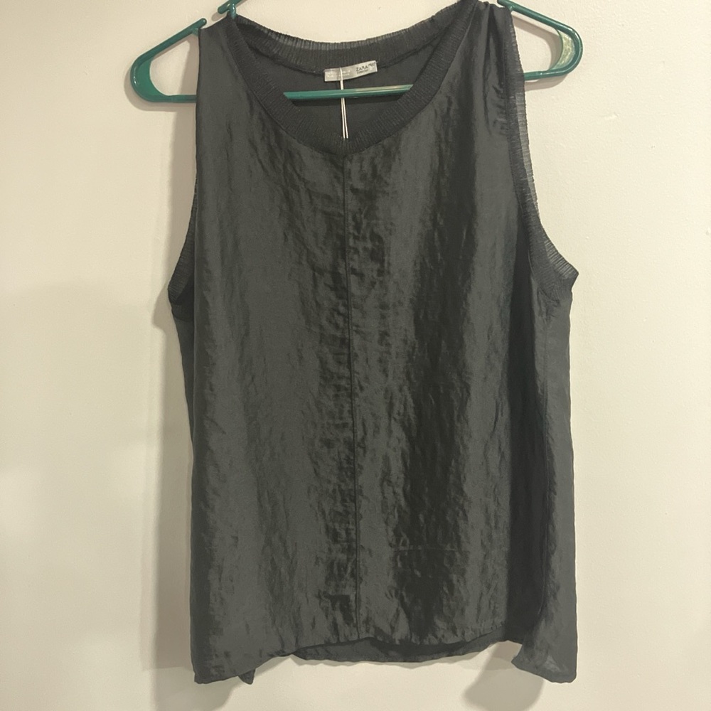 Women's Sleeveless Top Black